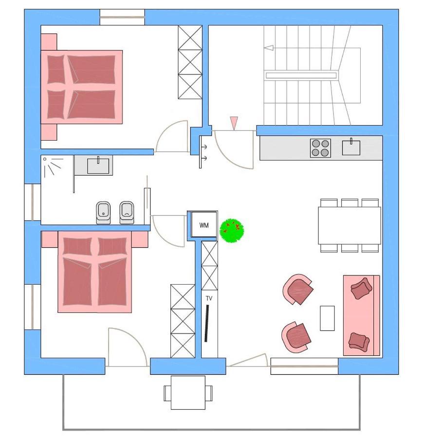 Apartment La Brunella Laion Eksteriør bilde